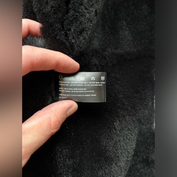 The Arrivals Shearling Leather Parka - Picture 6 of 7